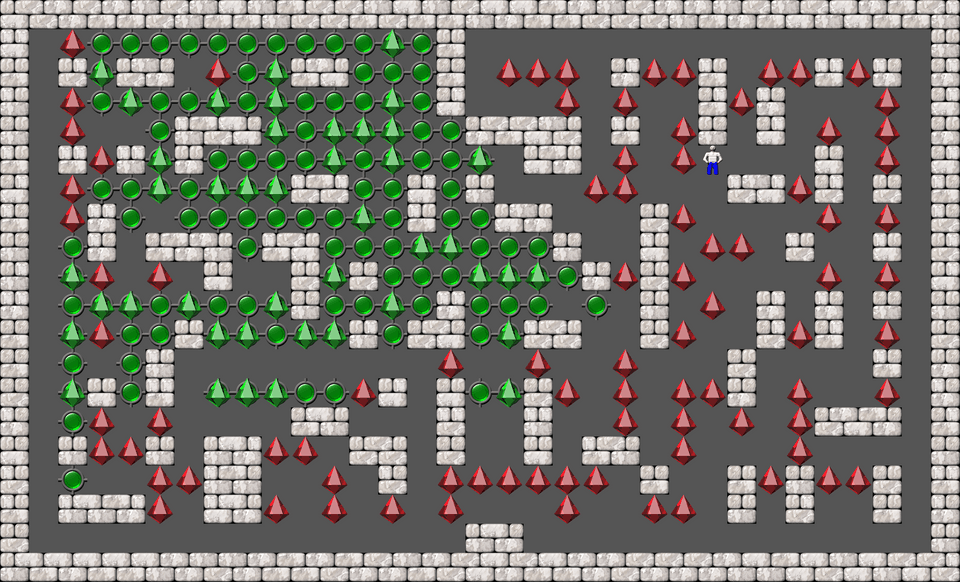 Sokoban Mass Remodel level 1097